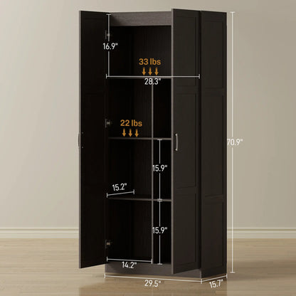 Bookcase Cabinet&Storage Cabinet&Kitchen Pantry Cabinet - view 6