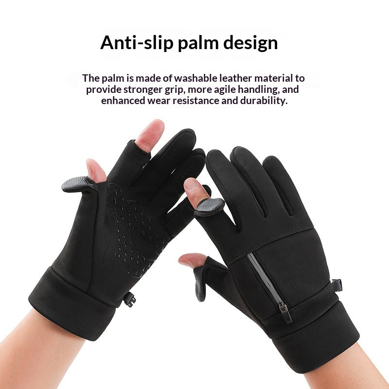 Anti-slip Touchscreen-compatible Padded Cycling Gloves - view 5