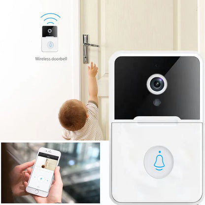 Wireless Security Smart WiFi Doorbell Intercom Video Camera Door Ring Bell Chime - view 8
