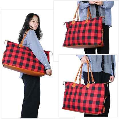 Women Duffle Bag Travel Luggage Bags Weekend Overnight Bag Tote Bags Shoulder Handle Bags - view 3