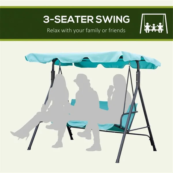 3-Seat Patio Swing Chair - view 3