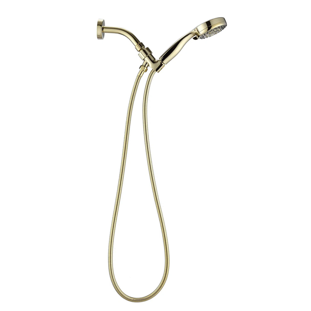 Handheld Shower Head with Hose High Pressure Shower Heads, Gold - view 4