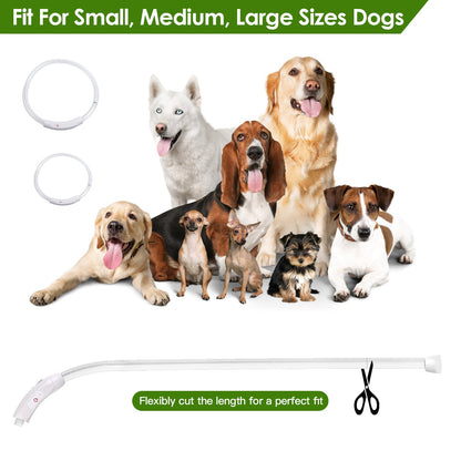 1Pc USB Rechargeable LED Dog Collar Multi Color Lighting Dog Safety Collar Cuttable Length Glow Dog Collar For Small - view 2