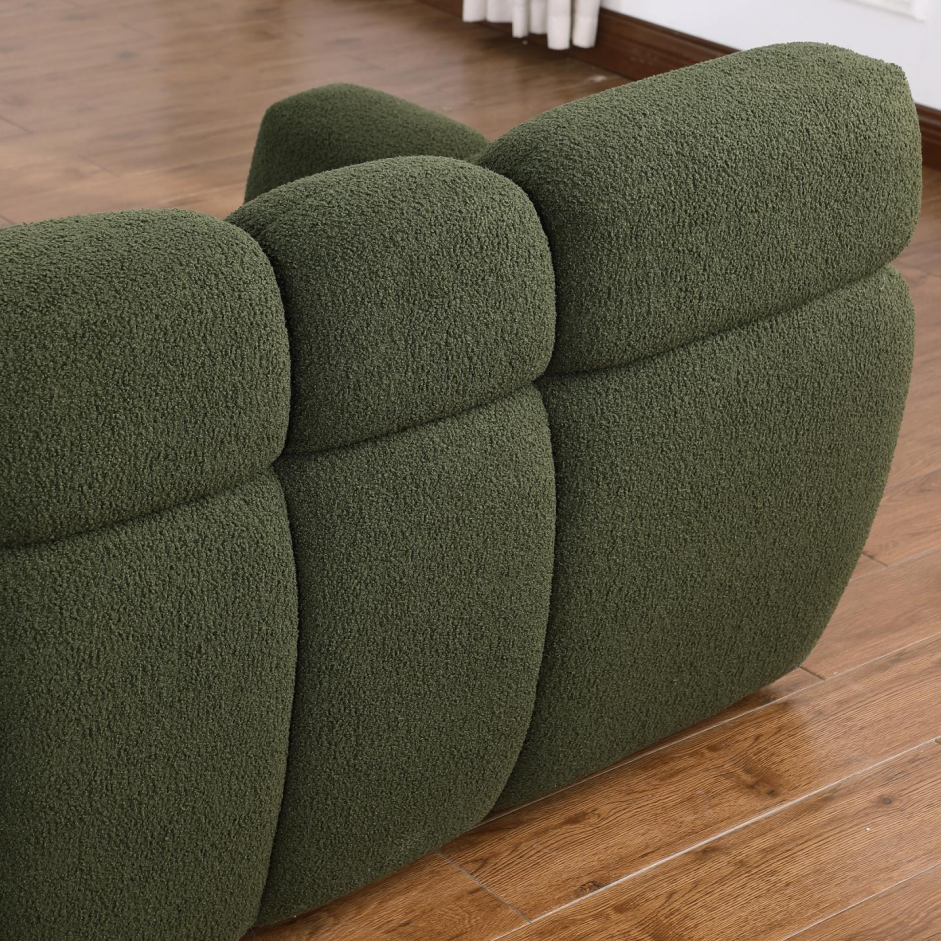87.4 Length,35.83inch Deepth,human Body Structure For USA People, Marshmallow Sofa,boucle Sofa,3 Seater - view 7