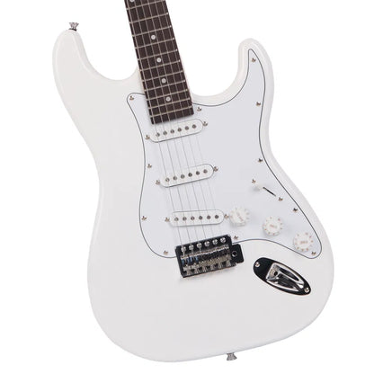 Rosewood Fingerboard Electric Guitar White - view 5