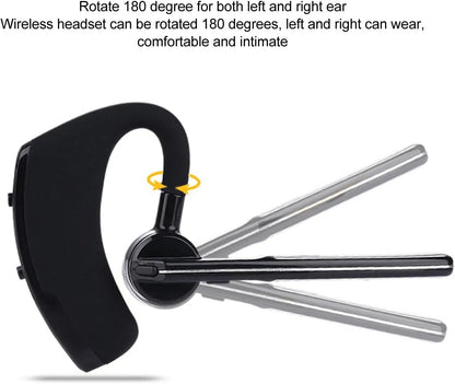 Bluetooth Earpiece Wireless Headset Noise Cancelling Headphones Driver Trucker - view 2