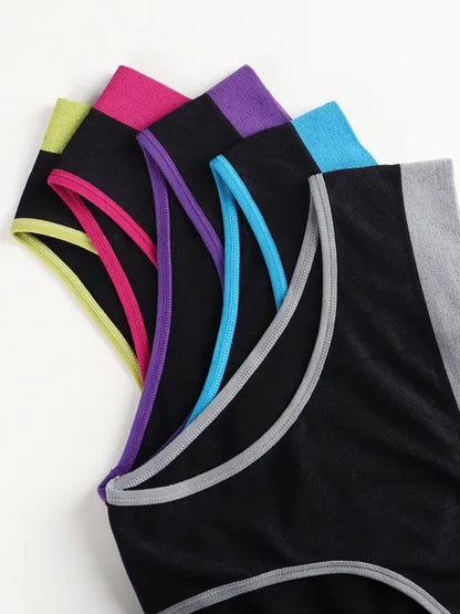 5 Colors Pack Women's Panties Bikini Sexy Underwear Nylon Seamless Knickers Women's Breathable Panties - view 10