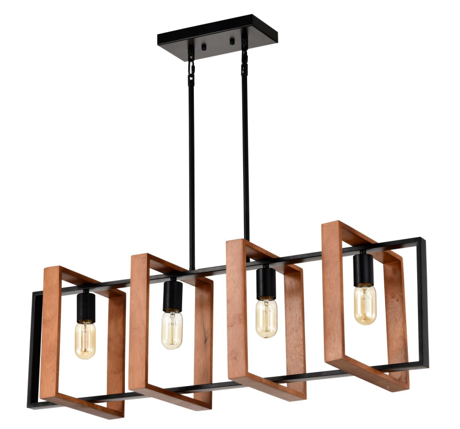 4-Light Kitchen Island Lights Pendant Light Farmhouse Dining Room Light Fixture - view 2