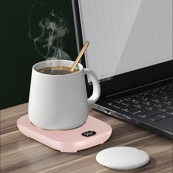 Electric Coffee Mug Warmer For Desk Auto Shut Off USB Tea Milk Beverage Cup 3 Temperature Setting - view 2