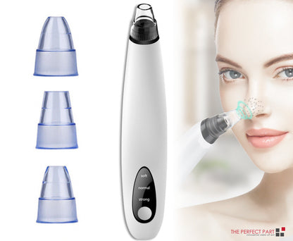 Electric Blackhead Remover Cleaner Face Diamond Pore Vacuum Suction White Heads - view 8