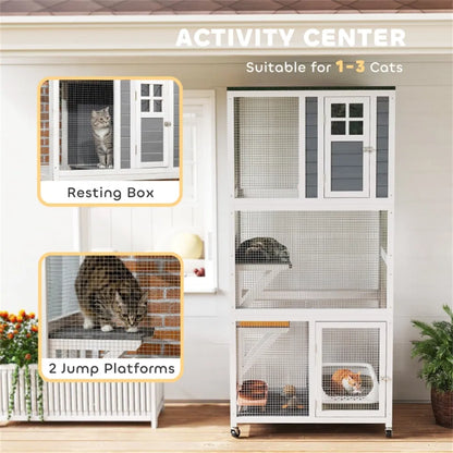 Pet Stairs/Cat Climbing Tower/Cat House - view 2