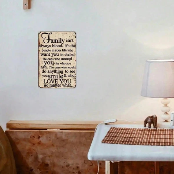 8x12 Inch ( 20.3x30.5cm ) Vintage Rustic Aluminum Sign Farmhouse For Home Office - view 2