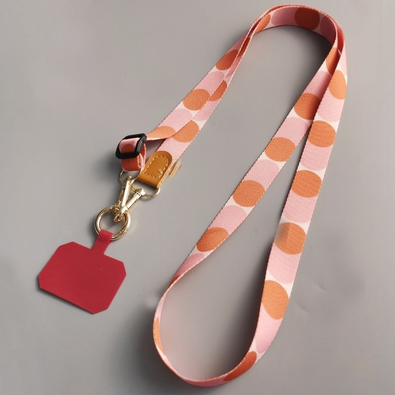 Mobile Phone Lanyard Crossbody Bag Solid Color Long Braces Detachable Multi-purpose Strap Rope - view 6