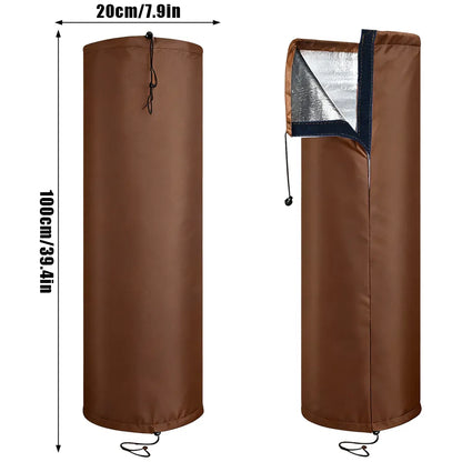 Palm Tree Root Protectors Winter Protection for Trees Root Self Adhesive Plant Trunk Insulation Cover with Drawstring - view 2