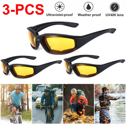 Fahrradbrille Sonnenbrille Sportbrille Polarisiert UV400 3 Farben Radbrille - view 7