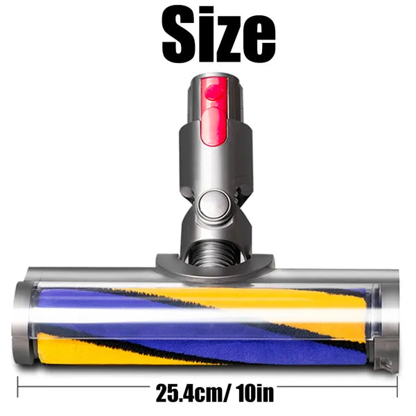 Electric Floor Brush Bristle Soft Fleece Roller Brush For Dyson V7 V8 V10 V11 V7 V11XB Vacuum Cleaner Models