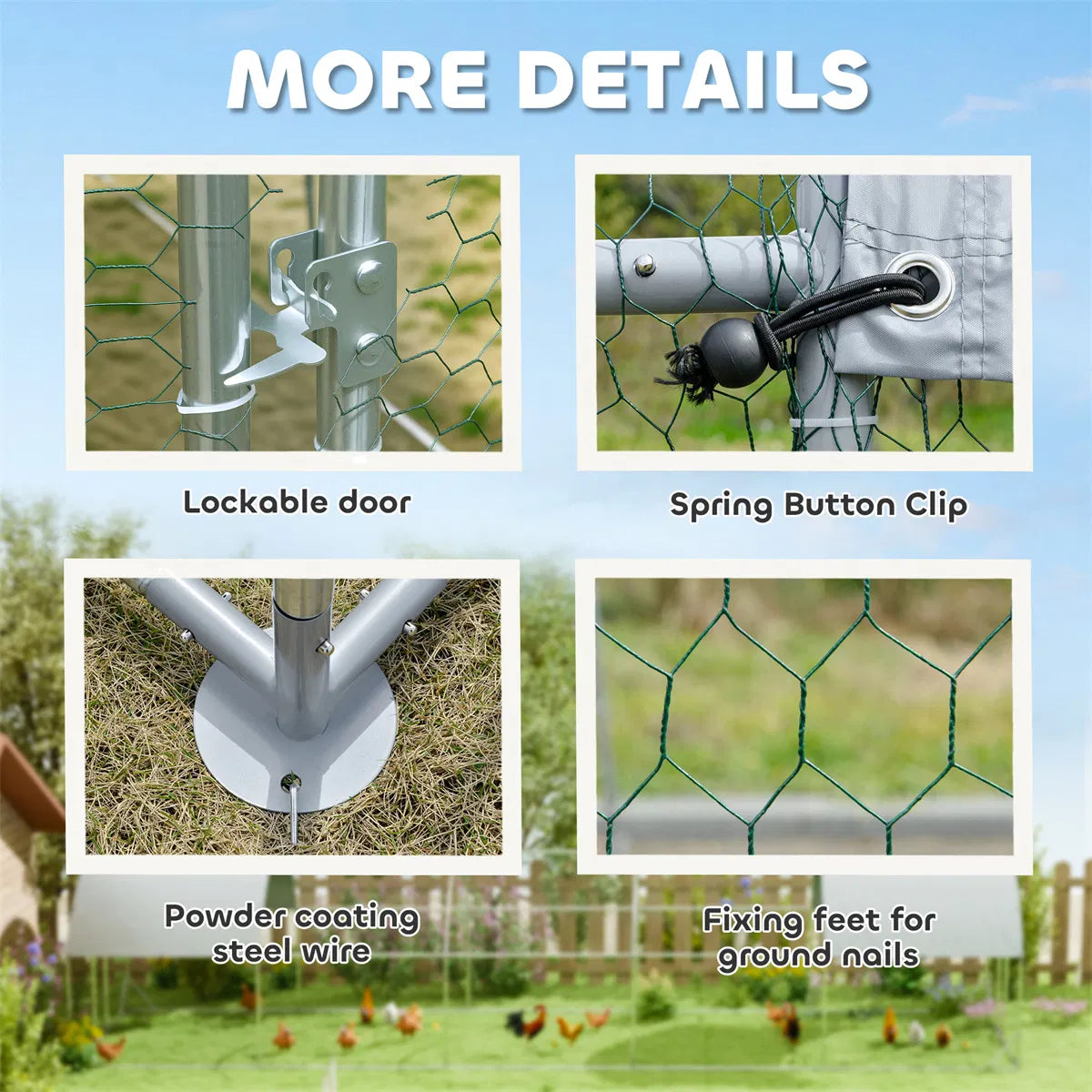 Metal Chicken, Chicken Coop - view 3