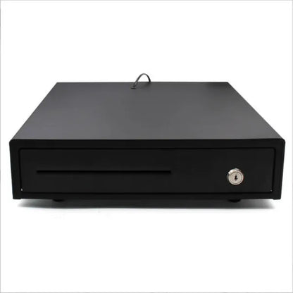 Electrically Opening Cash Drawer, Space-Saving Money Drawer With Coin & Banknote Tray - view 5