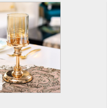 European-style Metal Candle Holders Creative Wax Holders Nordic Western Restaurant Table - view 5