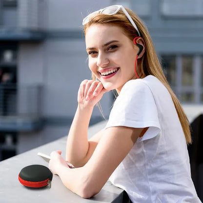 Wireless Headsets V4.1 Sport In-Ear Stereo Headphones Sweat-proof Noise Canceling Earphones Back-Headphone - view 2