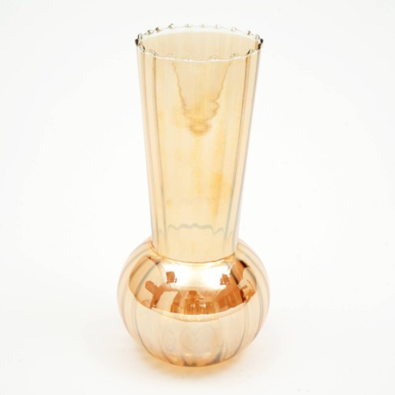 Whimsy Small Vase Elegant Decorative Accent For Home, Office & Events Modern Swirl Design For Floral Arrangements & - view 5