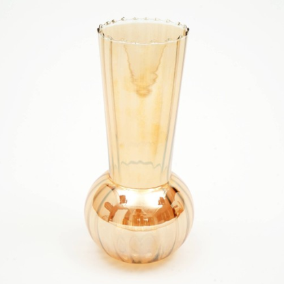Whimsy Small Vase Elegant Decorative Accent For Home, Office & Events Modern Swirl Design For Floral Arrangements & - view 5