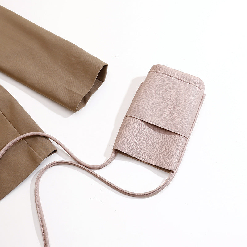 High-grade Soft Leather Mobile Phone Bag Female Crossbody - view 9