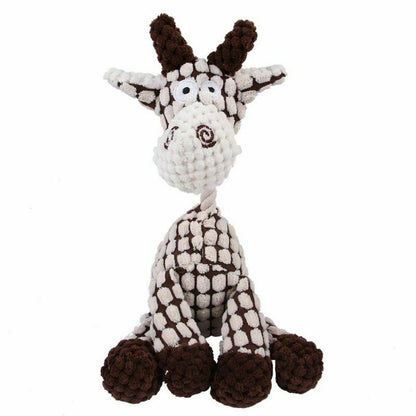 Dog Toy Play Funny Pet Puppy Chew Squeaker Squeaky Plush Sound Toys Clean Teeth - view 7