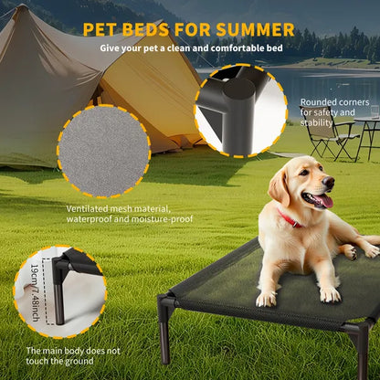Elevated Breathable Mesh Pet Bed, Indoor&Outdoor Use, Sizes For Small To XL Pets - 2026 Must-Buy - view 2