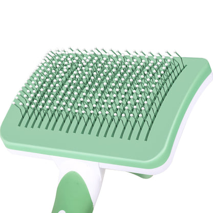 Self Cleaning Slicker Brush For Dogs, Cats Pets-One Click Cleaning Function-Gentle Effective Cat - view 8