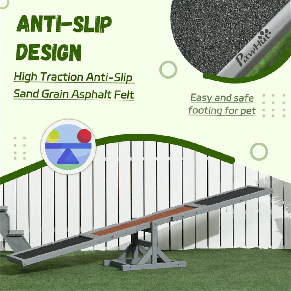 Wooden Dog Agility Seesaw - view 5