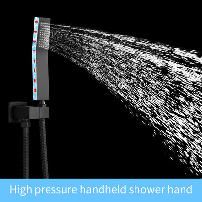Shower System Shower Faucet Combo Set Wall Mounted with 12" Rainfall Shower Head and handheld shower faucet - view 2