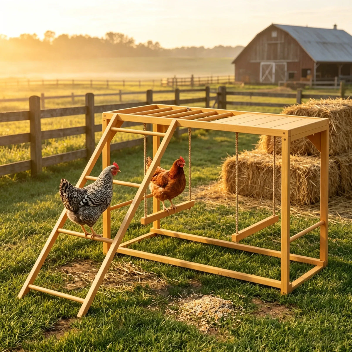 Chicken Activity Play / Chicken Coop Toy