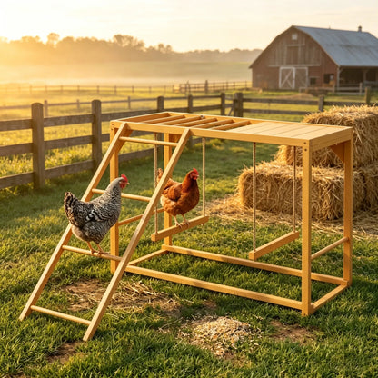 Chicken Activity Play / Chicken Coop Toy