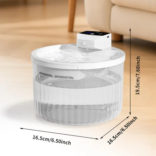 Pet Water Fountain, Large Capacity Automatic Cat Water Dispenser With No Daily Refills Needed - view 6