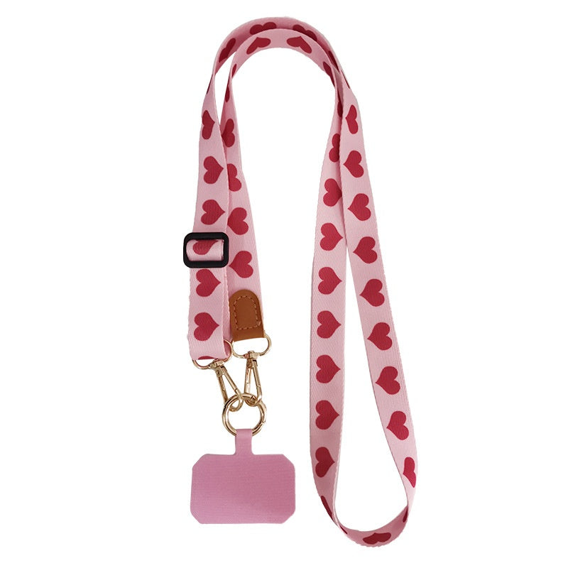 Mobile Phone Lanyard Crossbody Bag Solid Color Long Braces Detachable Multi-purpose Strap Rope - view 4