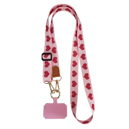 Mobile Phone Lanyard Crossbody Bag Solid Color Long Braces Detachable Multi-purpose Strap Rope - view 4