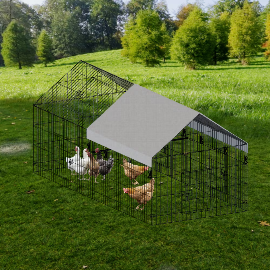 Pointed Wire Chicken Coop For Poultry Breeding