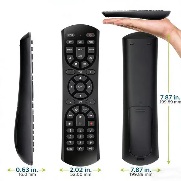 3-Device Universal Remote Control: Infrared Home Theater Accessory - view 4