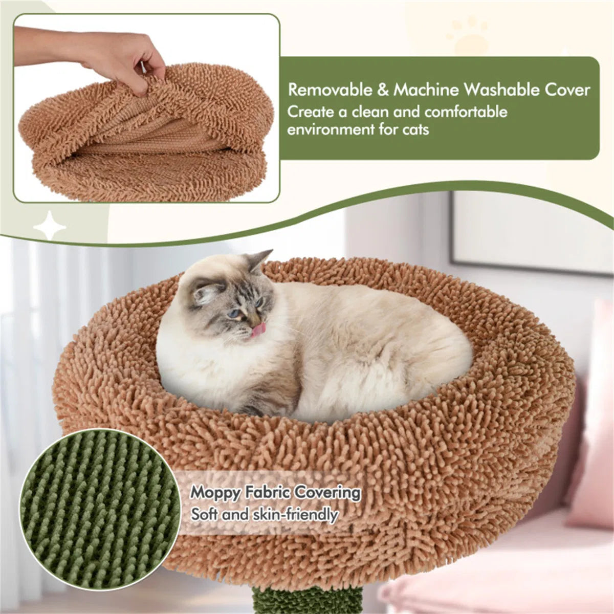 Multilevel Cat Tree, Cat Apartment - view 5