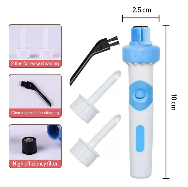 Safety Electric Cordless Vacuum Ear Cleaner Wax Remover Painless Cleaning Tool - view 4