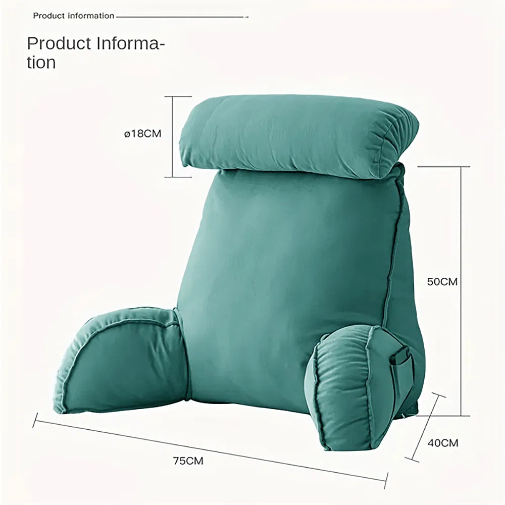 Sofa Bed Head Reading Pillow, 85x60cm, 5 Colors - view 5