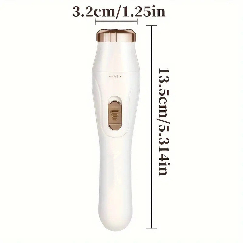 3 In 1 Eyebrow Ear Nose Beard Trimmer Set Hair Remover Clipper Shaver USB Rechargeable - view 2