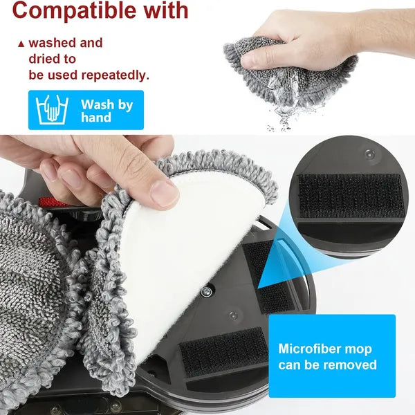 A14G-Suitable For Dyson V6 / V7 / V8 / V10 / V11 Vacuum Cleaner Electric Mop Cleaning Head With Water Tank Mop - view 2