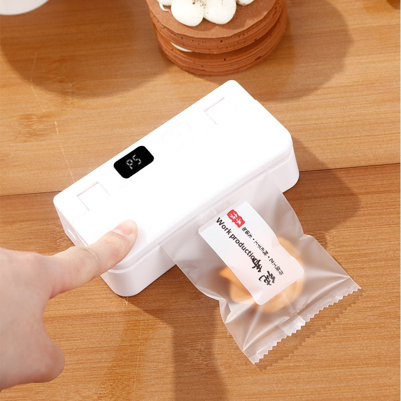 Vacuum Sealer USB-powered Portable Home Vacuum Machine Food Storage Bags - view 2