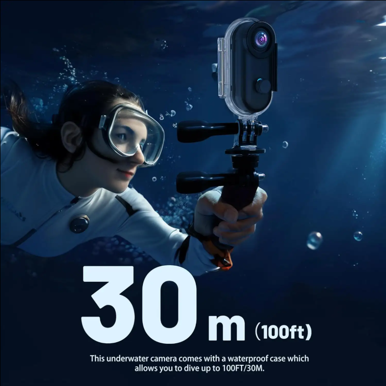 128GB FHD 1080P Mini Body POV Camera