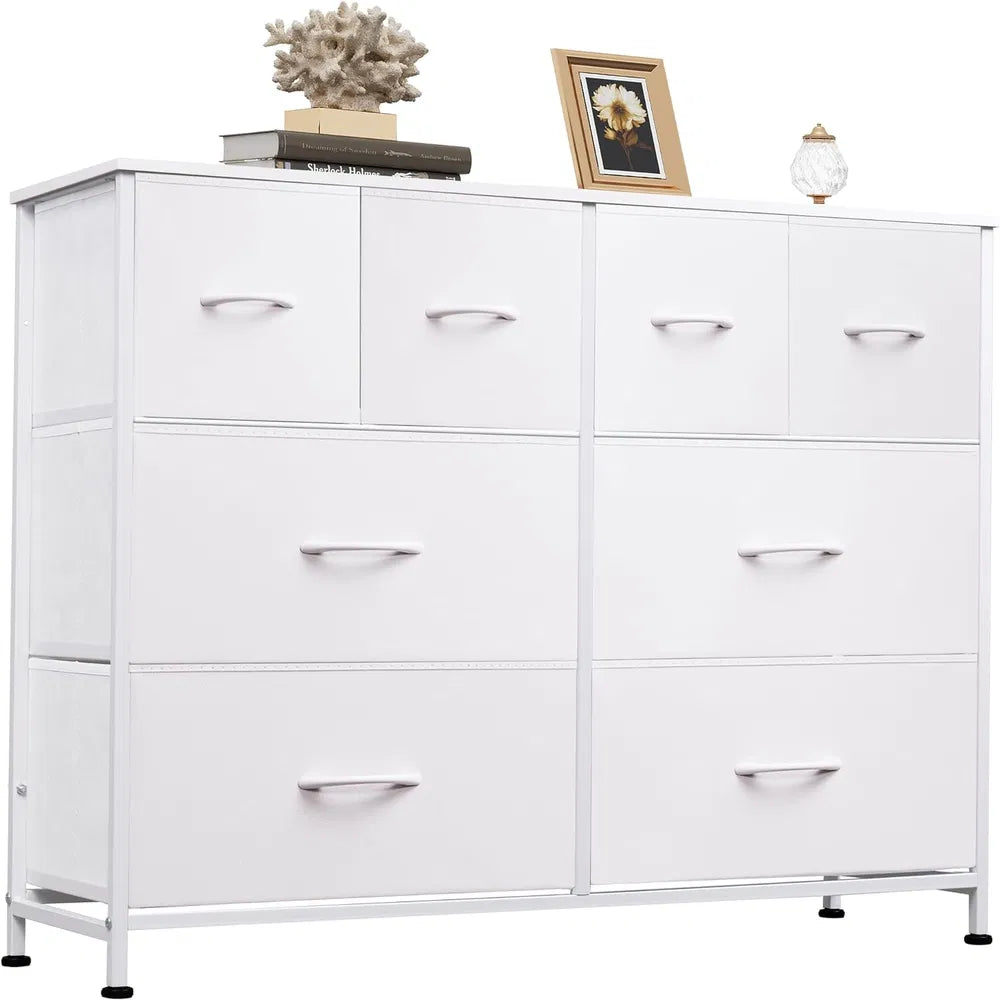Dresser For Bedroom With 8 Drawers, Wide Fabric Dresser For Storage And Organization, Chest Of Drawers - view 4
