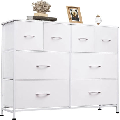 Dresser For Bedroom With 8 Drawers, Wide Fabric Dresser For Storage And Organization, Chest Of Drawers - view 4