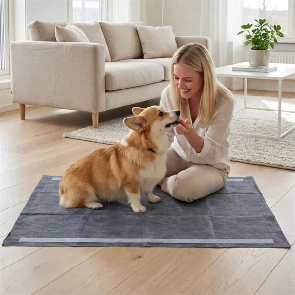 150 Pack Activated Carbon Dog Pee Pads 35.5" x24", Extra Large 6-Layer Odor Control Pet Training Pads - view 4