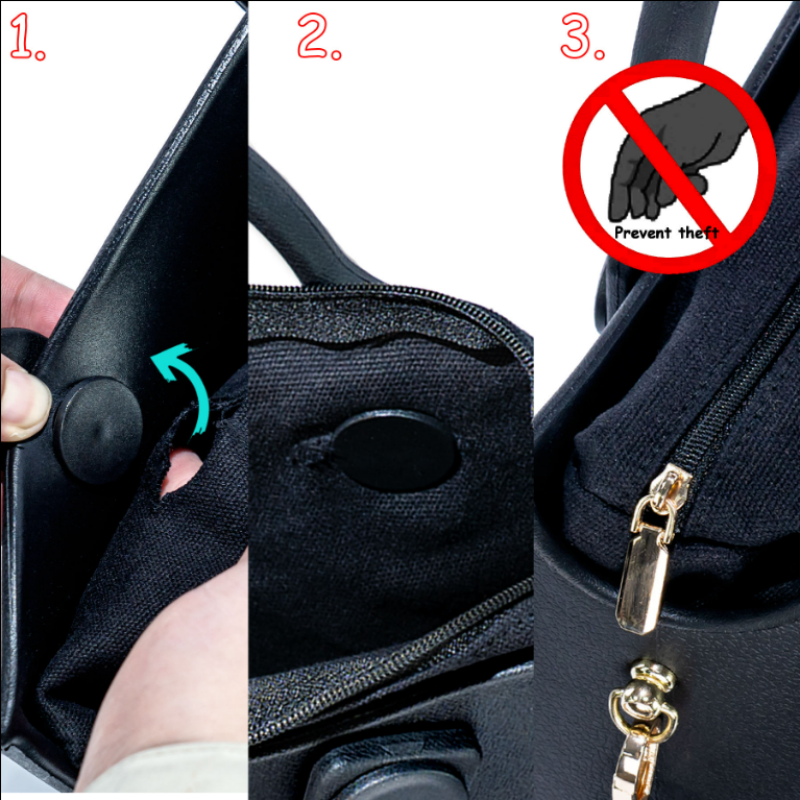Waterproof EVA Handbag Punching Women's Tote Bags With Shoulder Strap For Women Hand Tote Bag Beach Bag - view 9